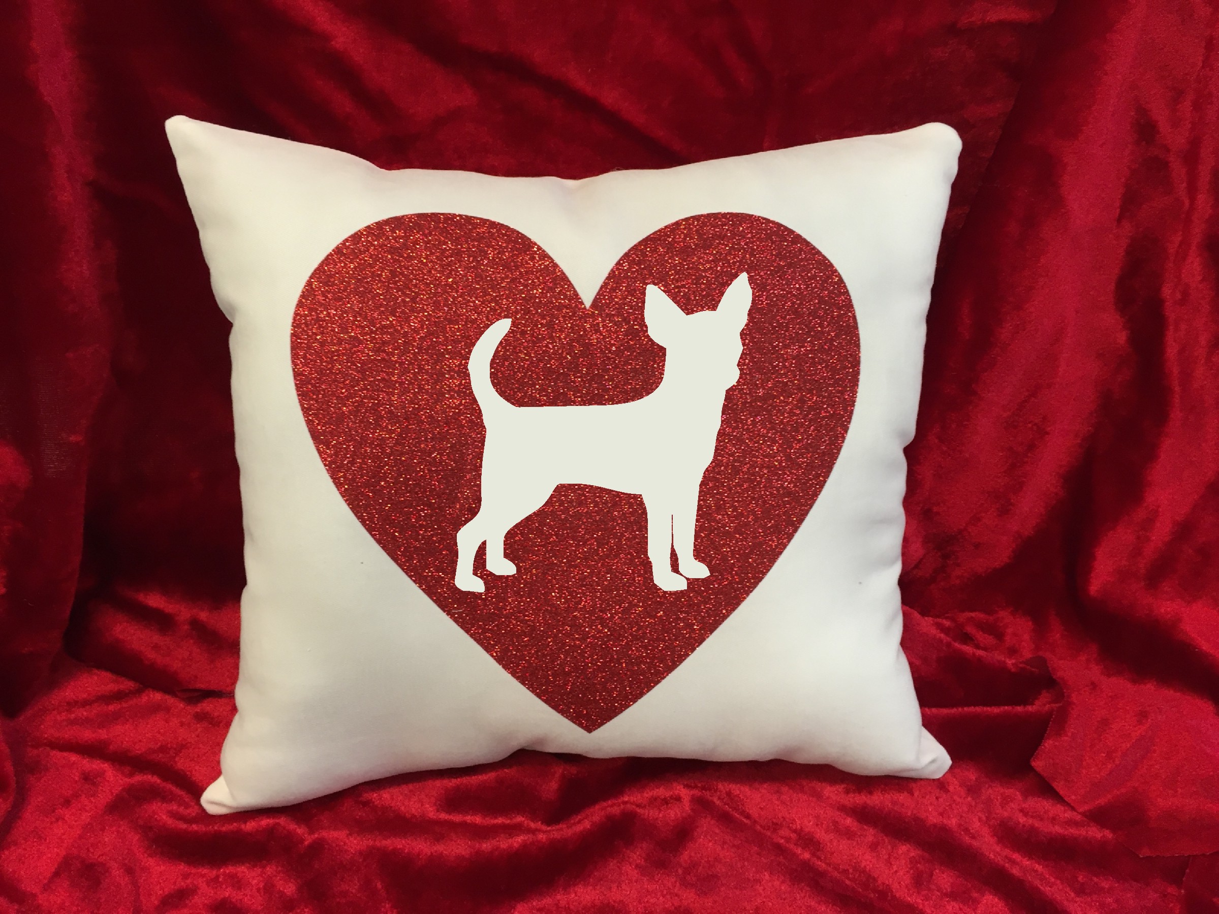 Dogs - Throw Pillow - Chihuahua